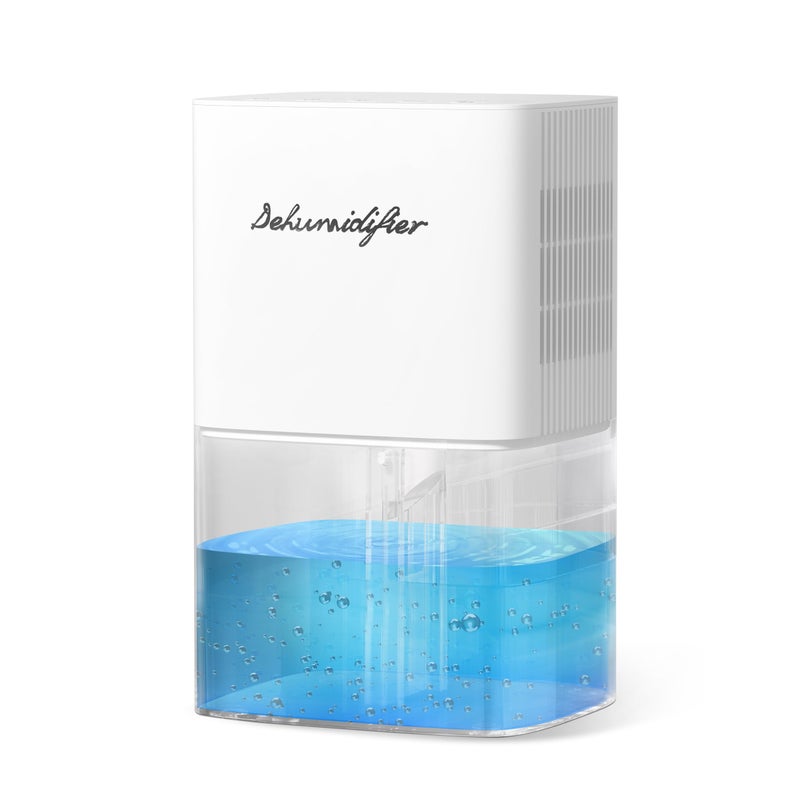 BeOkay Dehumidifier 1657ML 58OZ Small Dehumidifier for Home 230 FtÂ² Safety Dehumidifiers Adjustable 10 Color Lights 5 Timers 3 Setting Modes Auto Shut Off Protection Low Noise For Bedroom Bathroom - Image 1