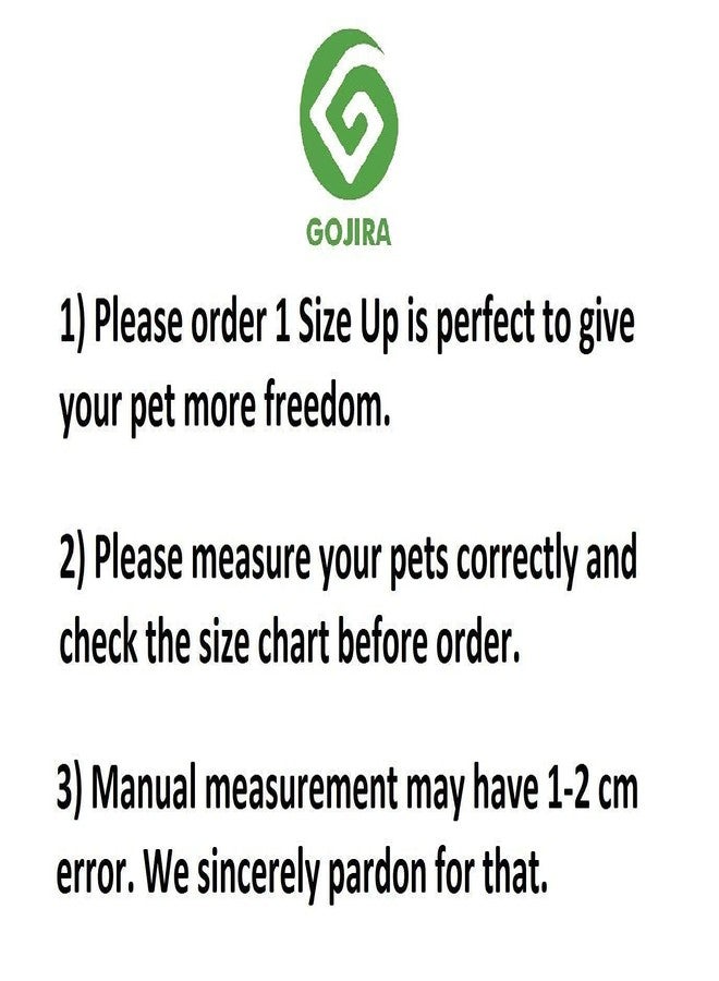 Gojira cotton /Pets/Dogs/Cats Round Neck Dress/Clothes/Summer Apparel (Pink) only for Small Breeds (M), 1 Count - Image 3
