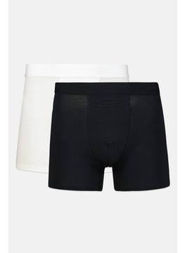 Tommy John Men 2 Pack 4 Inseam Brand Logo Trunk, Multicolor  - Image 1