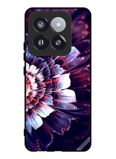 Protective Case Cover For Xiaomi 14 Pro Reflected Big Flower On Left Side