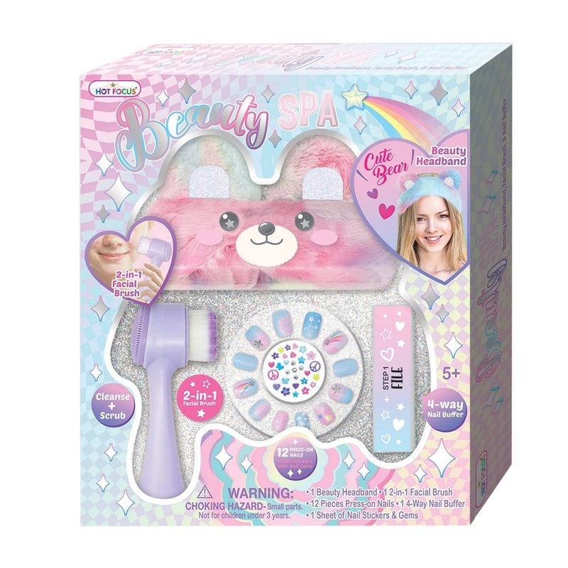 هوت فوكس مجموعة العناية بالجمال والوجه والأظافر - 160RB - Image 1