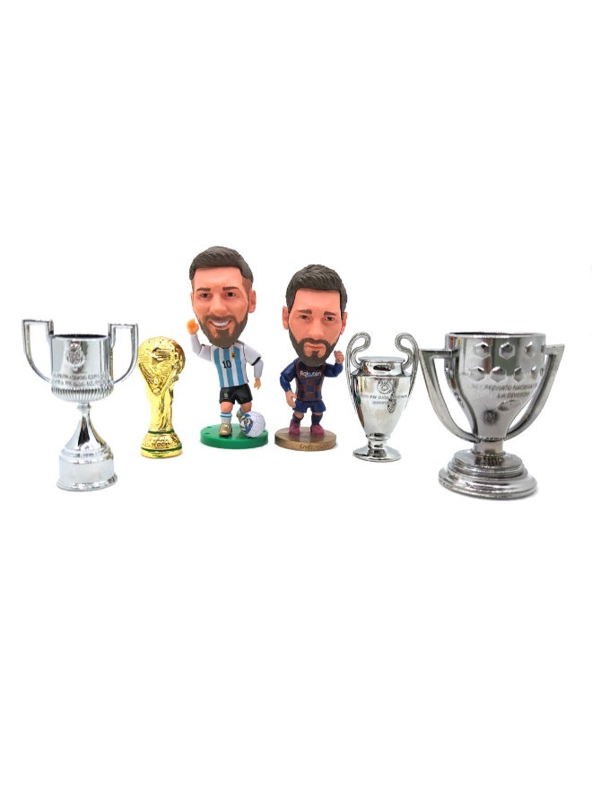 Fifa 2026 Mini Lionel Messi  Collectible Argentina National Team Uniform Action Figure - Image 3