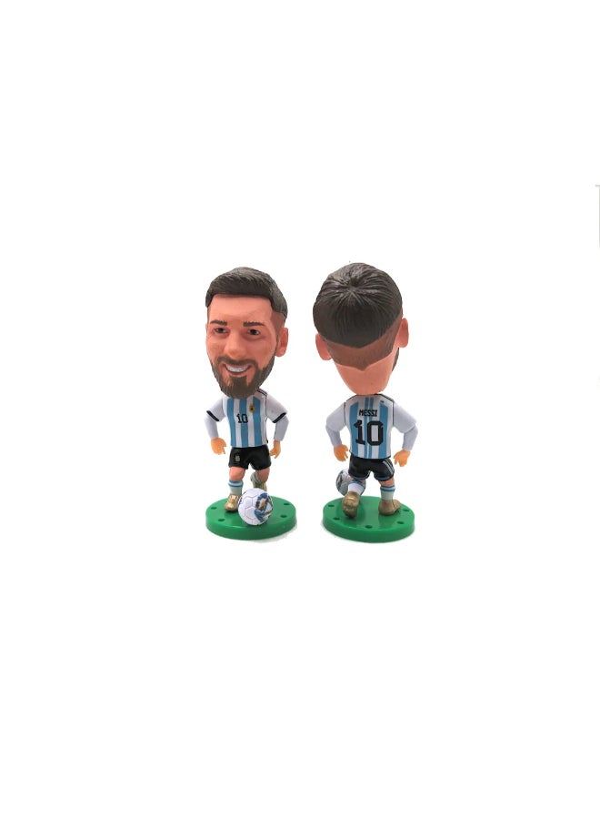 Fifa 2026 Mini Lionel Messi  Collectible Argentina National Team Uniform Action Figure - Image 2