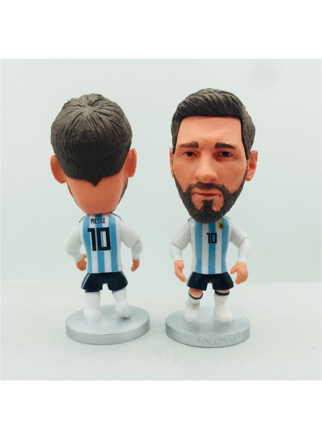 Fifa 2026 Mini Lionel Messi  Collectible Argentina National Team Uniform Action Figure - Image 1