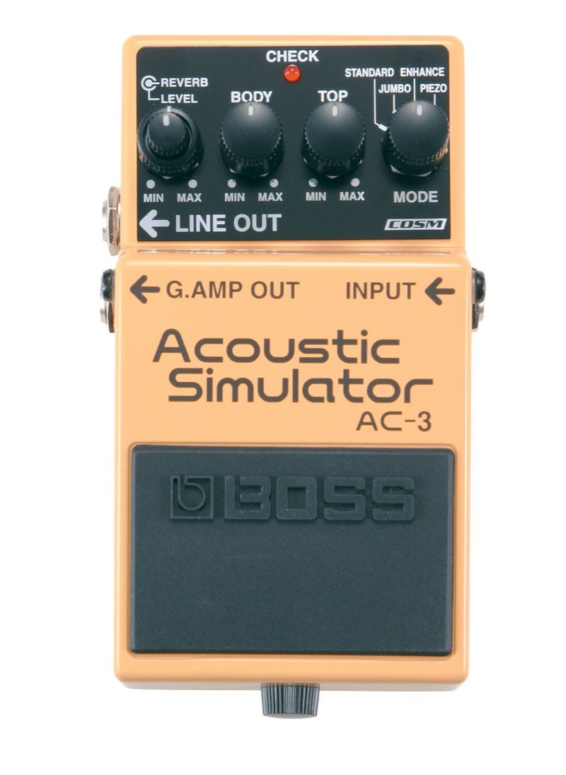 BOSS BOSS AC-3 Acoustic Simulator Pedal  - Image 1