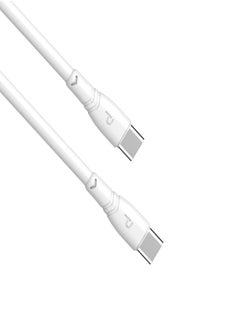 Pawa PVC 60W Data & Quick Charging USB-C to USB-C Cable 1.2m/4ft  - Image 2