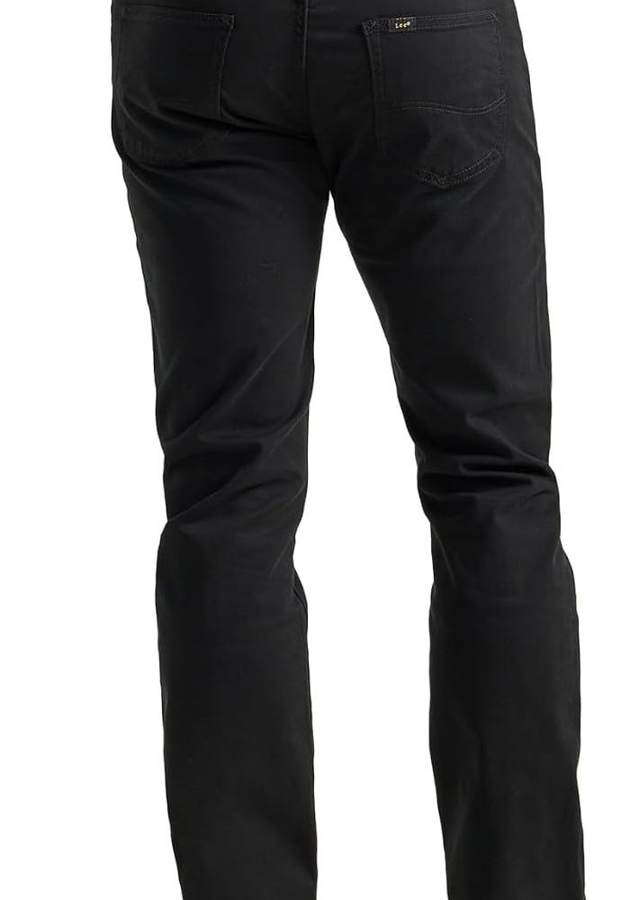 Lee Men's Extreme Motion Slim Straight Leg Jean, Black, 30W / 30L - Image 3