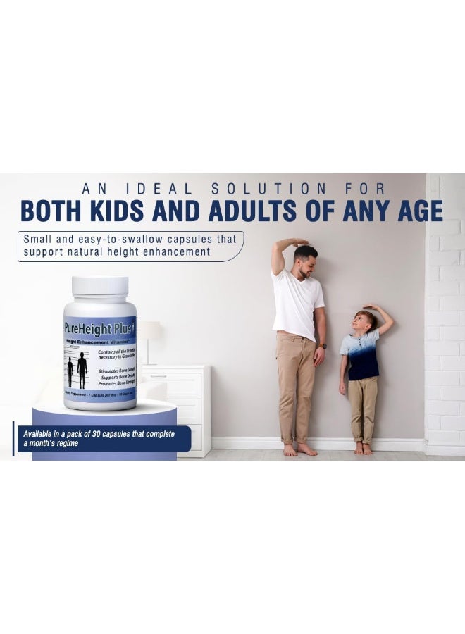 TruHeight  Pure BioTechnologies PureHeight Plus Height Enhancement Vitamins - Image 5