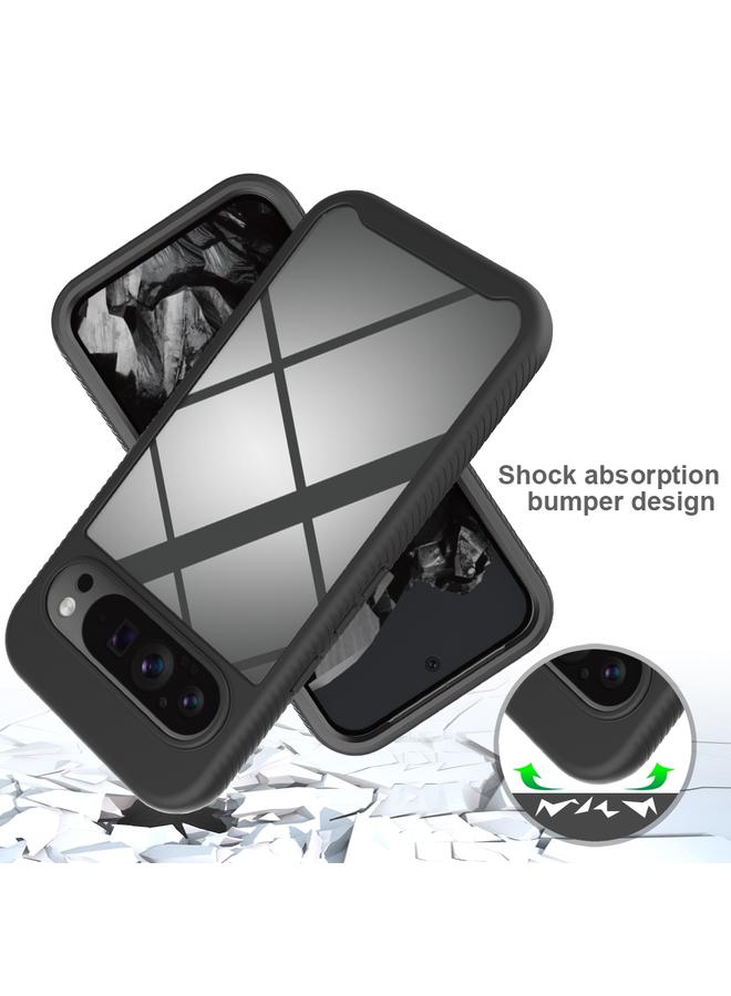 Zaboon Case For Google Pixel 9 Pro XL Starry Sky Solid Color Series PC + TPU Phone Case with PET Film - Image 5