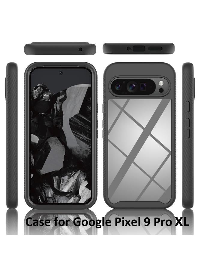 Zaboon Case For Google Pixel 9 Pro XL Starry Sky Solid Color Series PC + TPU Phone Case with PET Film - Image 2