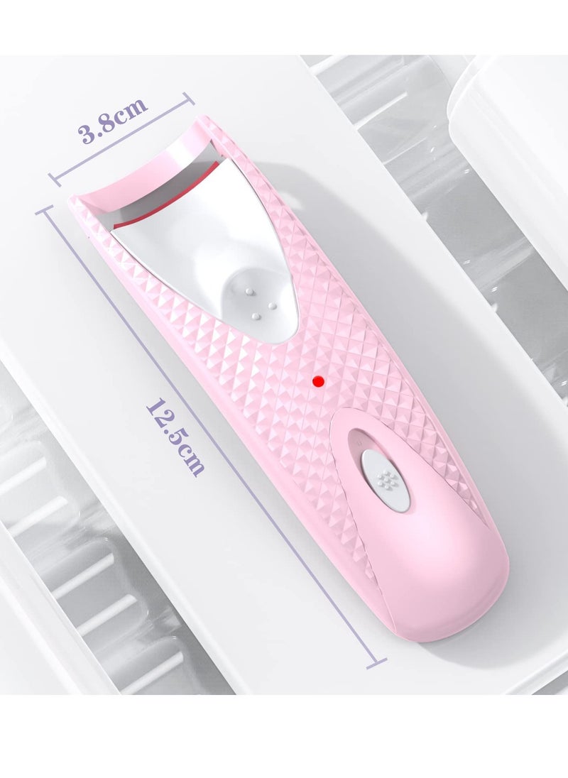 KASTWAVE - Heated Beauty Eyelash Curlers, Fast Curl Lash Curler with Silicone Refill Pad, for Women Long Lasting Naturally Lash Extensions Tool - Image 1