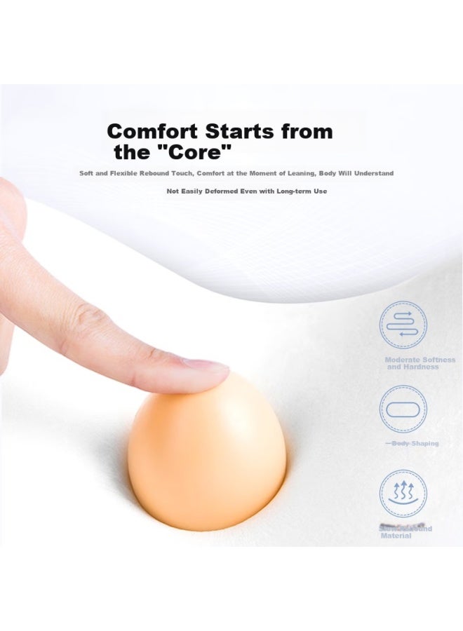 ICAROOM Aichewu Car Headrest And Lumbar Support, In-car Lumbar Support, Car Seat Headrest Cervical Pillow, Lumbar Support Back Cushion - Image 4