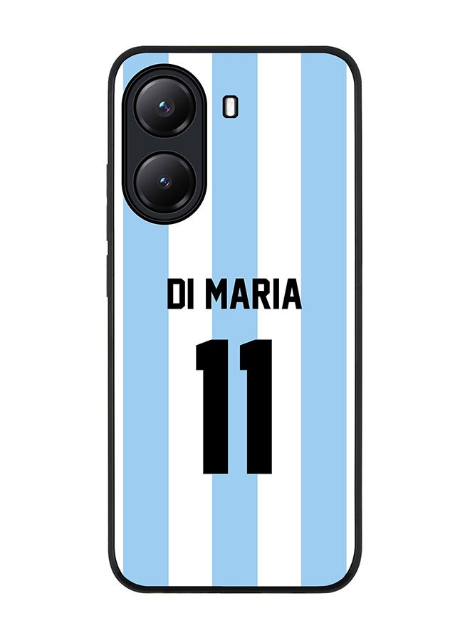 Stylizedd For Xiaomi Poco X7 Pro 5G Case,Slim fit Camera Protection, Shockproof Thin Phone cover  - Football - Argentina,  Di Maria - Image 1