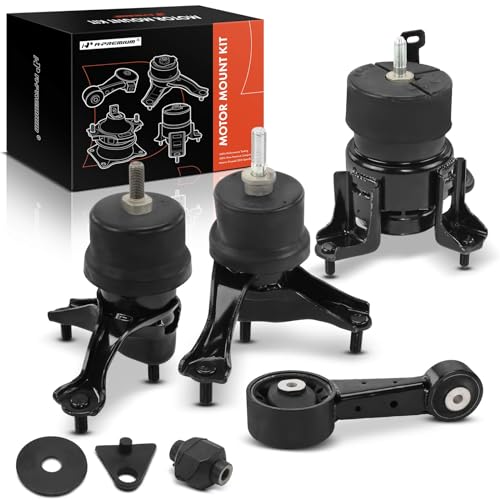 A-Premium 5PCS Engine Motor Mount and Transmission Mount and Torque Strut Mount Kit Compatible with Toyota Highlander 2008-2013, 3.5L - Image 1