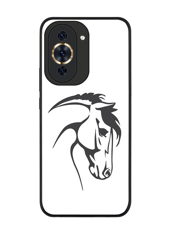 Stylizedd Rugged Black edge case for Huawei nova 10 Pro Slim fit Soft Case Flexible Rubber Edges Anti Drop TPU Gel Thin Cover - ArabStallion - Image 1