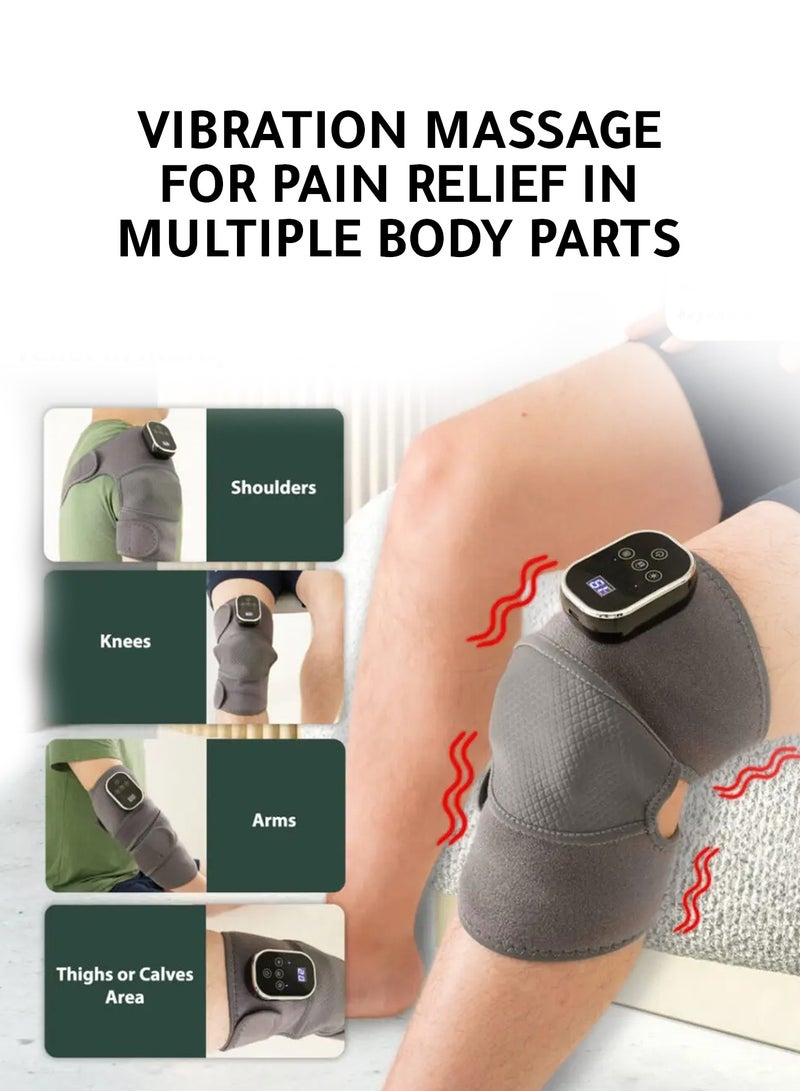 Zero Beyond Wellness Zero Healthcare Electric Heated Knee Massager, Infrared Heat & Vibration Joint Elbow Shoulder Knee Pain Relief, Adjustable Gears - Image 4