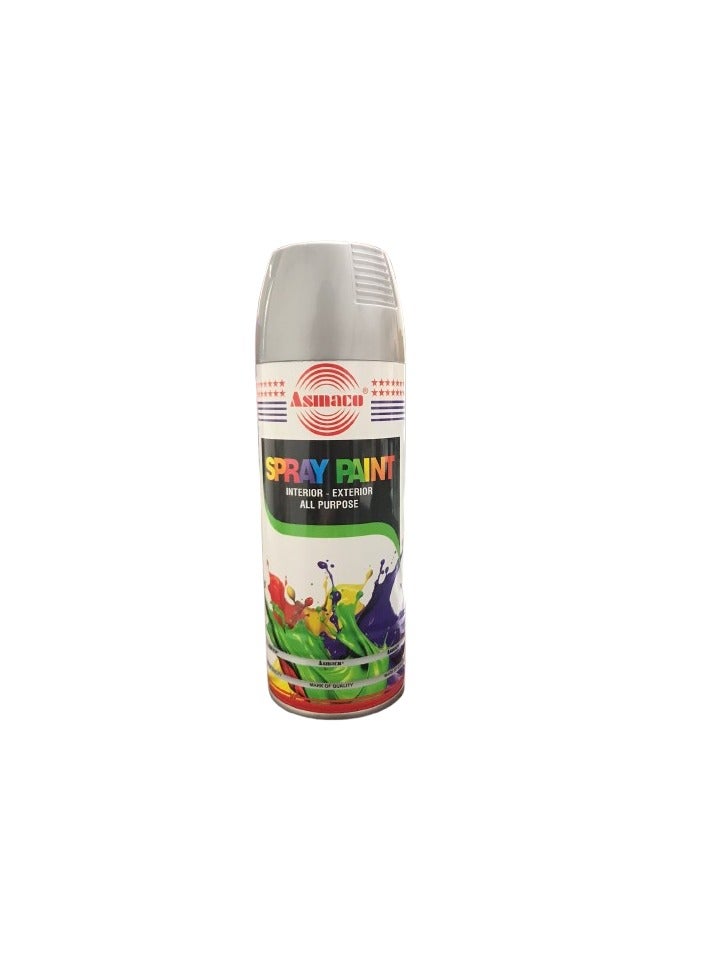 Asmaco Spray Paint  Silver 400ml - Image 1