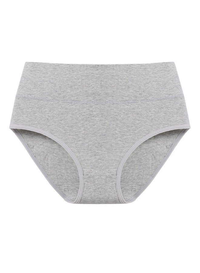 Multi-size High-waisted, Slightly Tummy-control, Pure Cotton Women's Underwear, All-cotton Women's Briefs