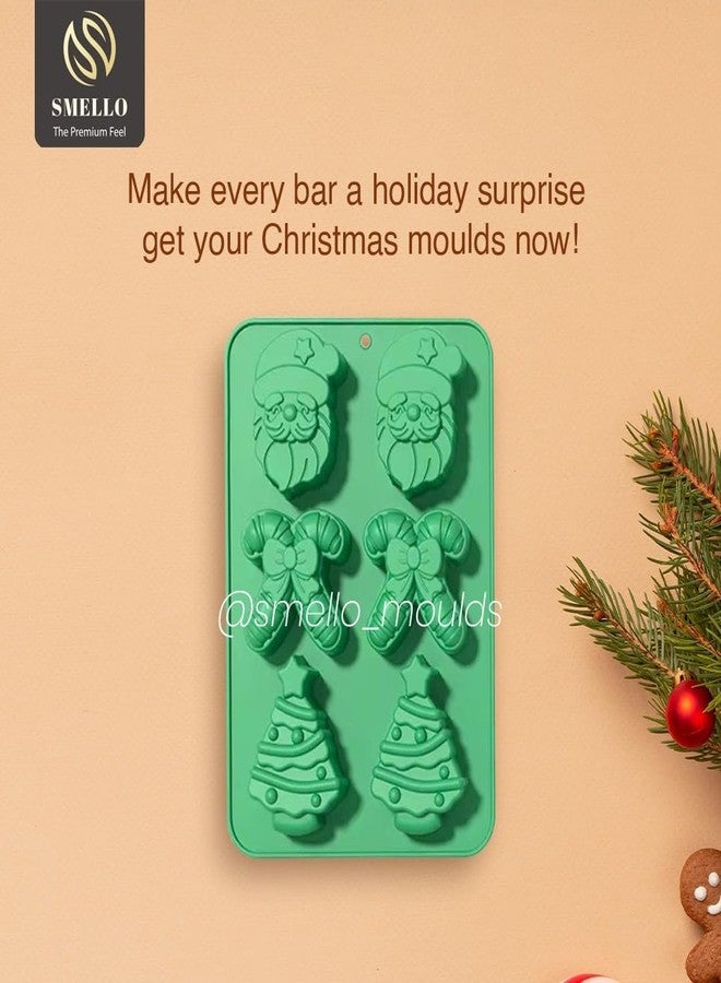 Smello's 3D Tree Snowflake Christmas Tree Santa Snowman Moulds (CE 105) - Image 5