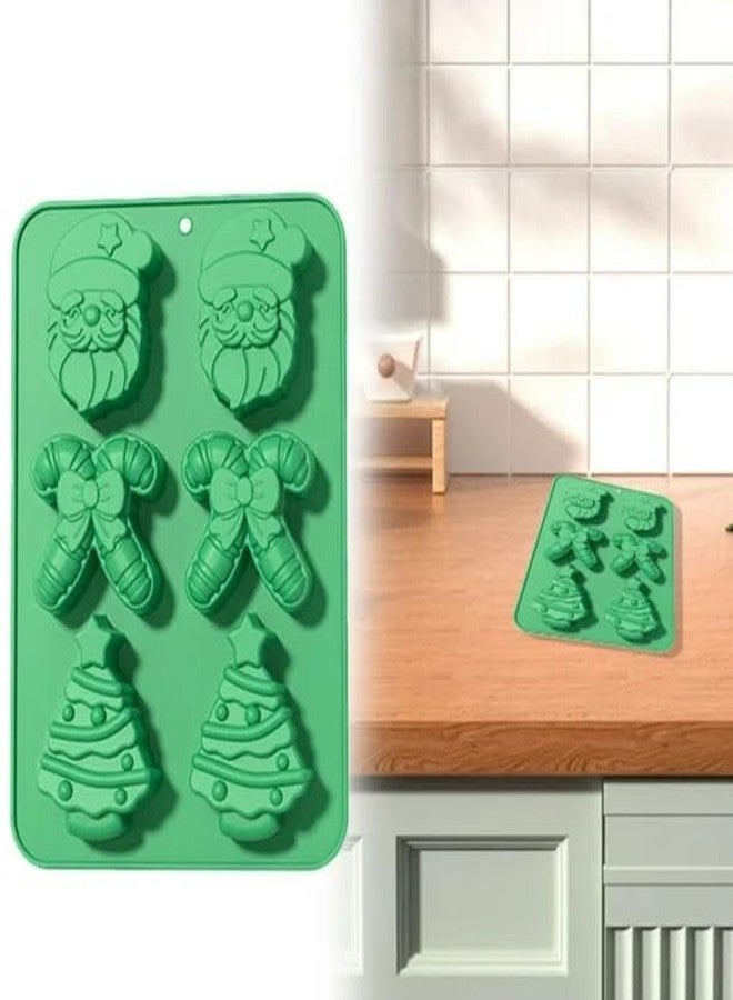 Smello's 3D Tree Snowflake Christmas Tree Santa Snowman Moulds (CE 105) - Image 3