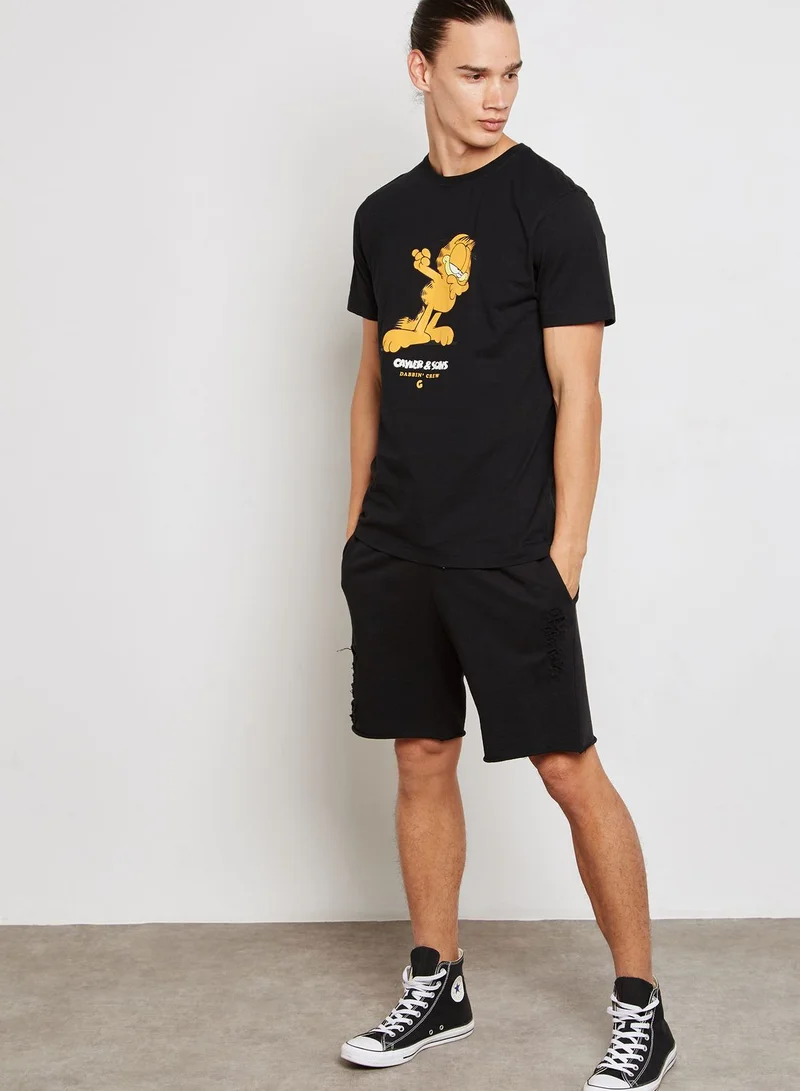 Cayler & Sons Dab Mondays Printed T-Shirt