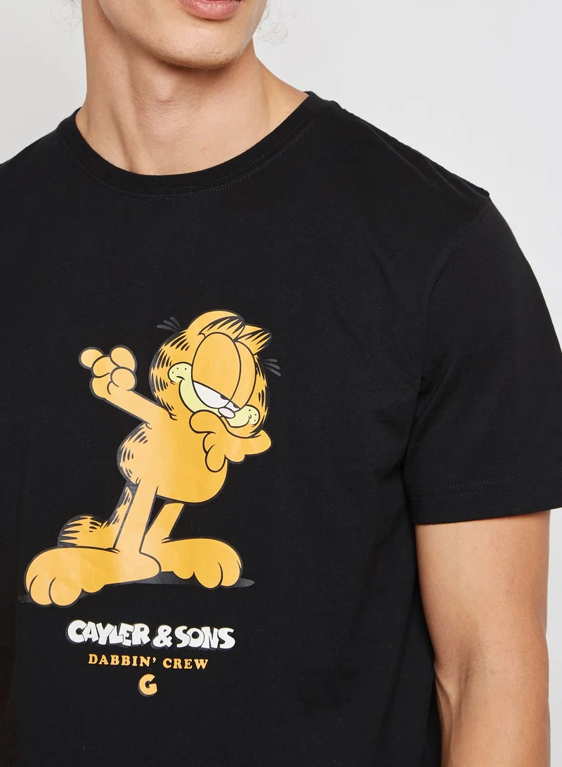 Cayler & Sons Dab Mondays Printed T-Shirt
