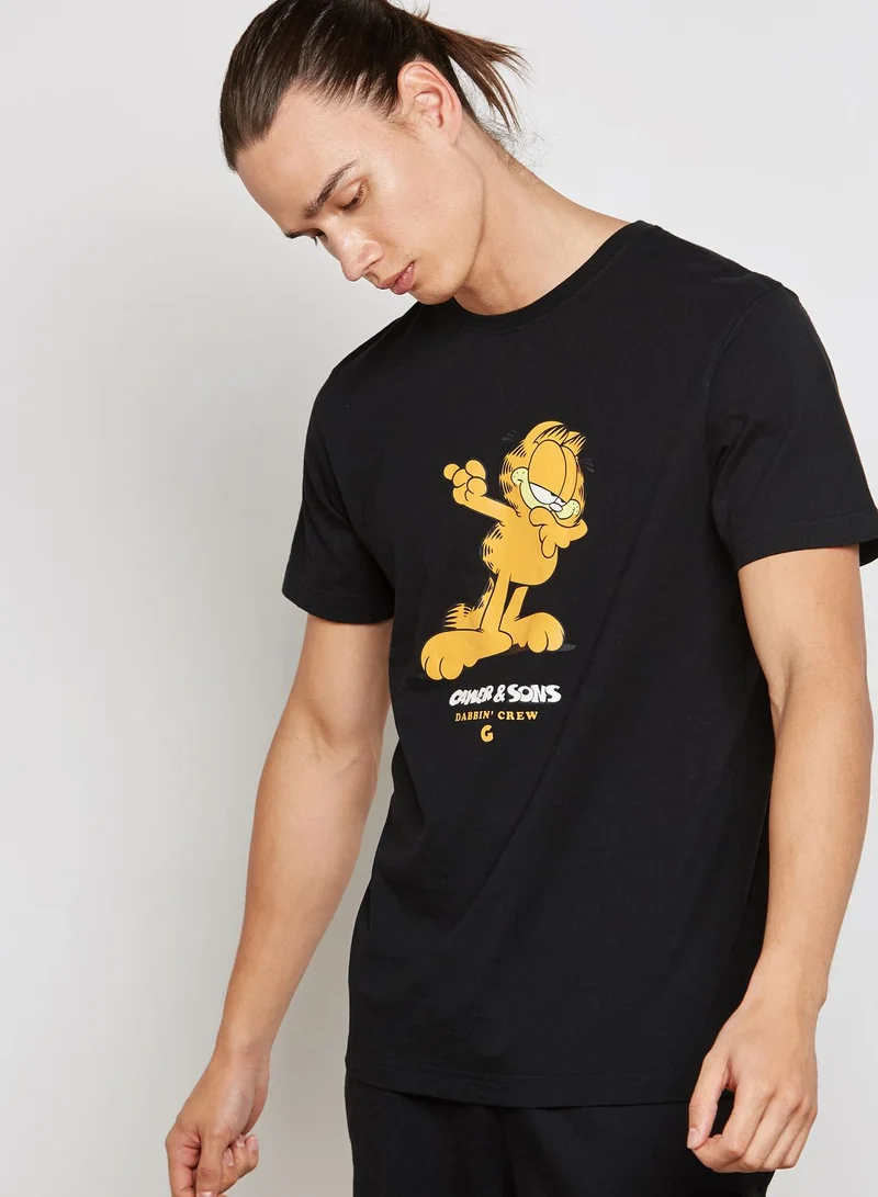 Cayler & Sons Dab Mondays Printed T-Shirt