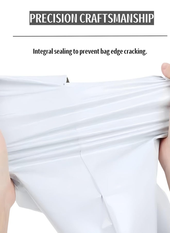 Yzjcafriz White Poly Mailers 15x18.5 Inches Waterproof Self Sealing Shipping E Commerce Bags for Apparel and Non Fragile Items 10 Pack - Image 3