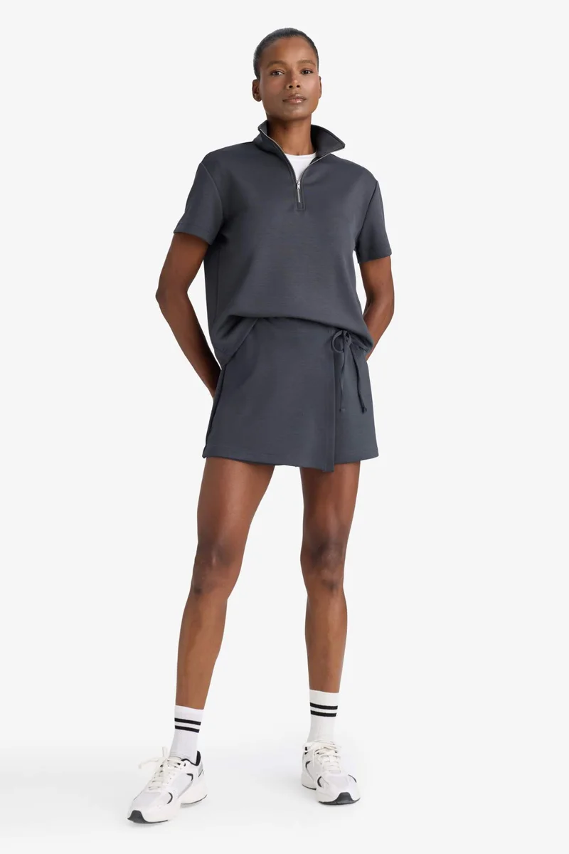 ديفاكتو DeFactoFit Standard Fit Short Leg Sports Modal Shorts