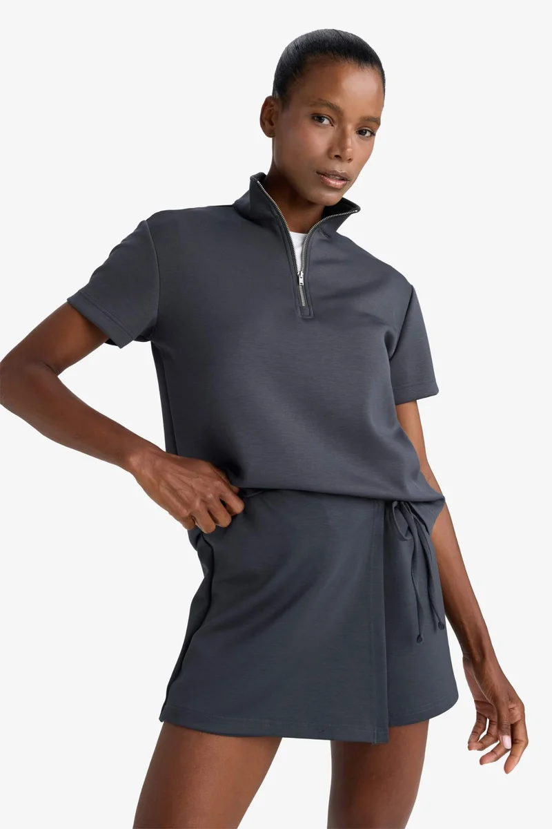 Defacto  DeFactoFit Standard Fit Short Leg Sports Modal Shorts for Women | Best Price UAE