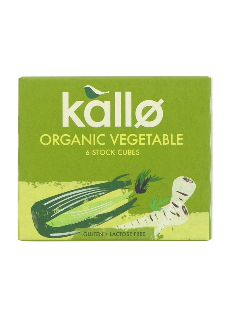 Kallo Organic Vegetable Stock, 6 Cubes