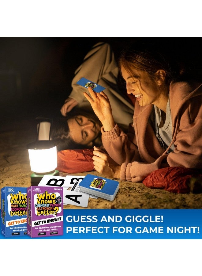 QUOKKA Board Games for Kids 8-12 and Family - Set of 4 Who Knows It Better? - 2000+ Questions Across Biology, Culture, STEM and Math - Educational Trivia Cards for Learning and Game Night - Image 5