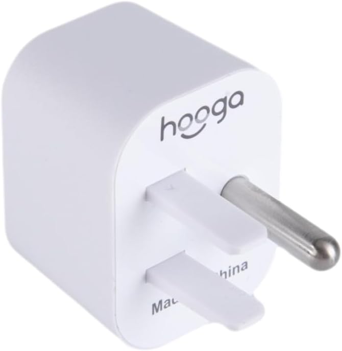 hooga Grounding Plug Adapter: Universal Earth Connected Grounding Splitter for Type B Outlets - Multi-Port Safety Socket for Grounding Mats, Sheets, Wristbands, Pillowcases - Image 2