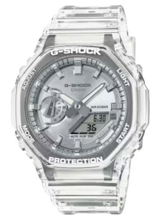 Casio G-Shock Transparent Octagonal Analog-Digital Wrist Watch - Image 2