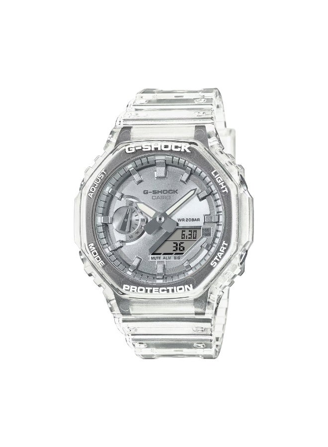 Casio G-Shock Transparent Octagonal Analog-Digital Wrist Watch - Image 1