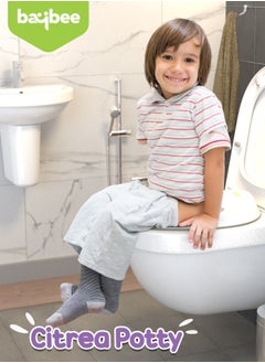 BAYBEE Baybee Citrea Potty Training Seat for Kids, Portable Potty Seat Chair for Baby Western Toilet Trainer Seat with Anti Slip Strip, Kids Toilet Seat for New Born Babies 1 to 5 Years Boys Girls  - Image 2