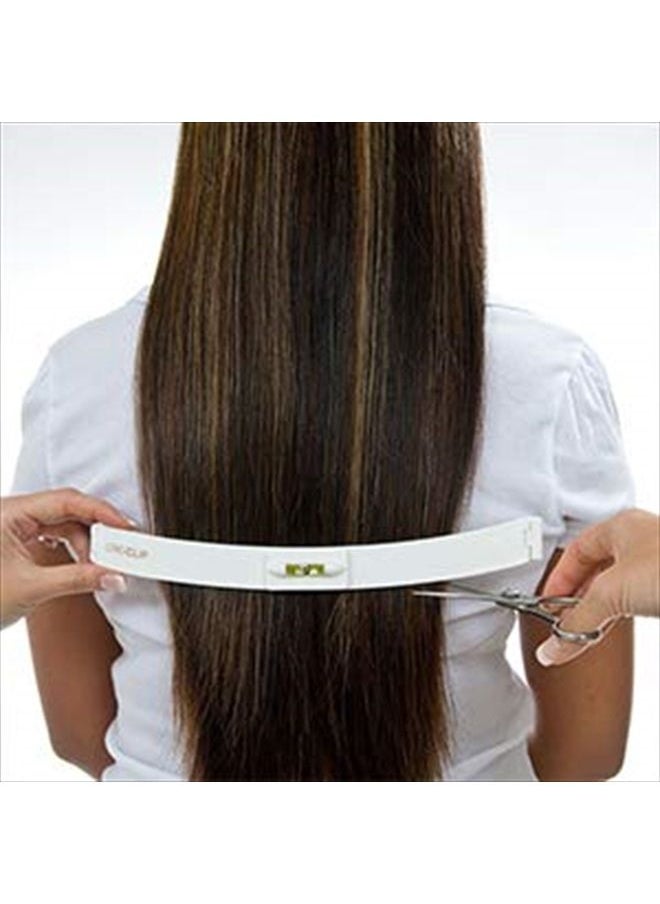 CreaProducts - Original CreaClip Set and Scissors Hair Cutting Tool - As seen on Shark Tank - DIY Hair Styling Kit for Layers Bangs Bobs Trims Split Ends Professional Shears Hair Cutting Scissors/Shear - Image 1