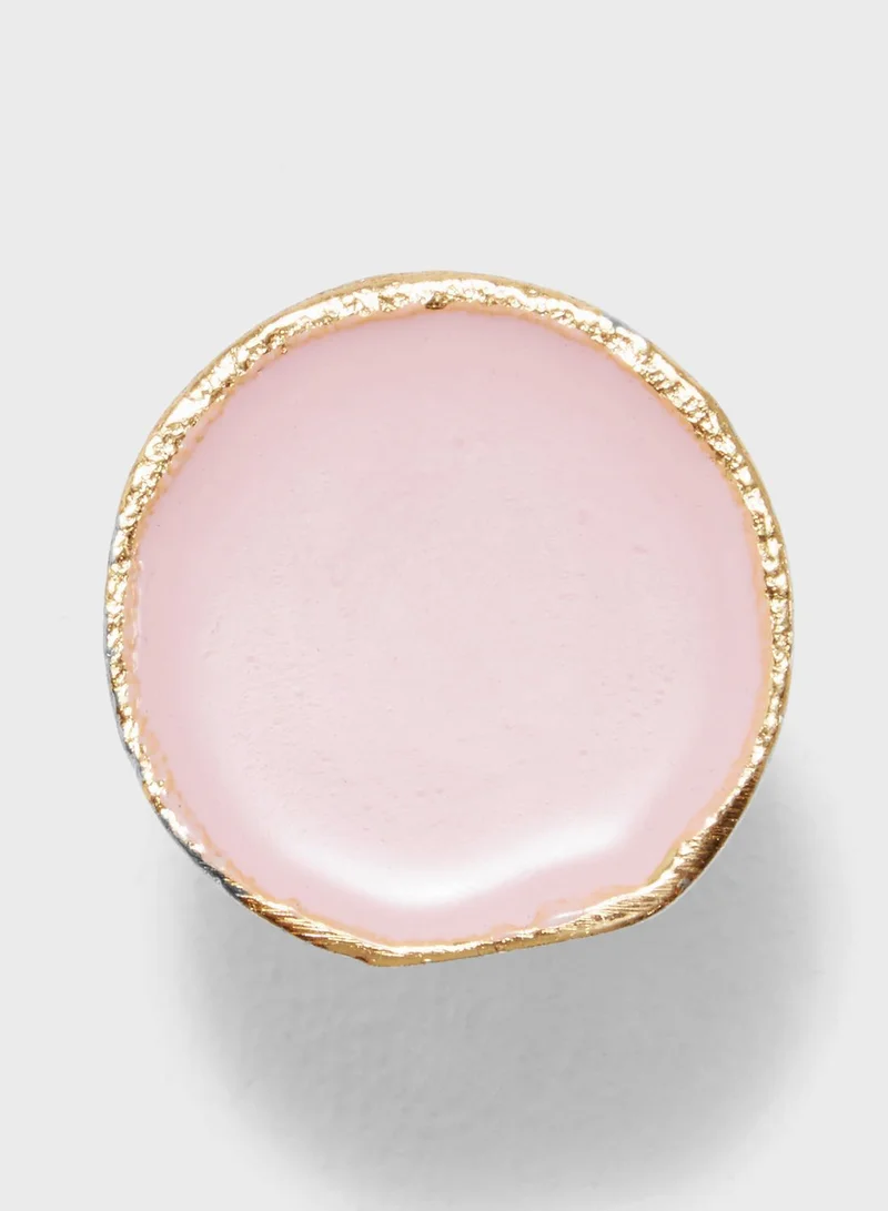 Bombay Duck Round Enamel Drawer Knob