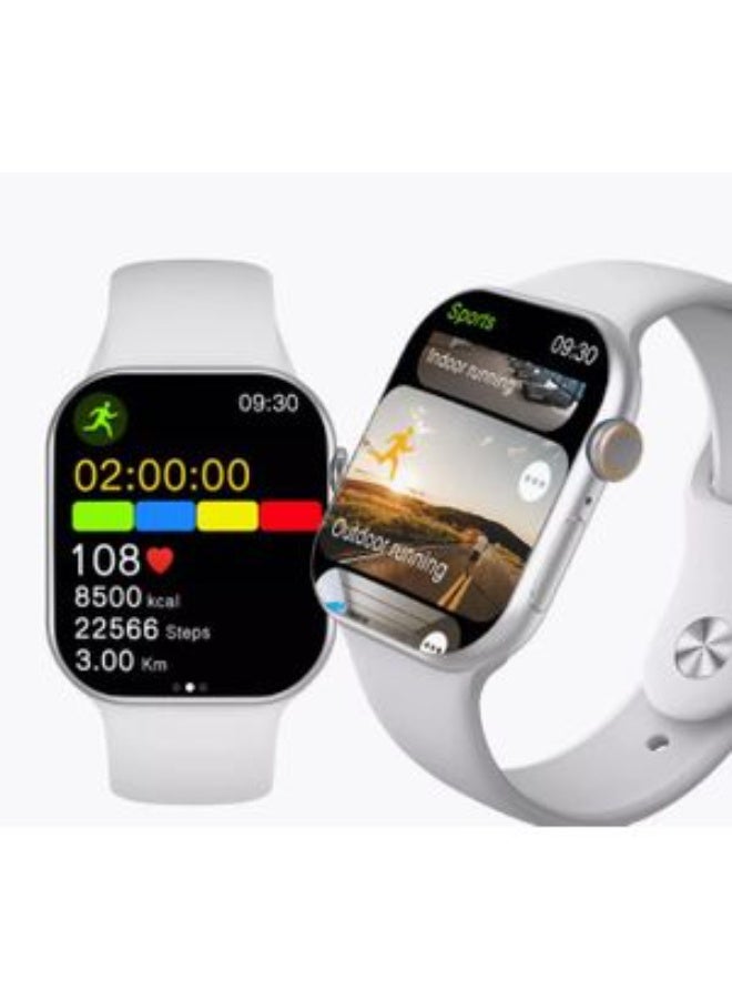 W&O X10 Series 10 Wearfit Pro SmartWatch 2.2 Inch SUPER AMOLED Screen Unlock AI Chat GPT GPS NFC Bluetooth V5 Call Wireless Charger