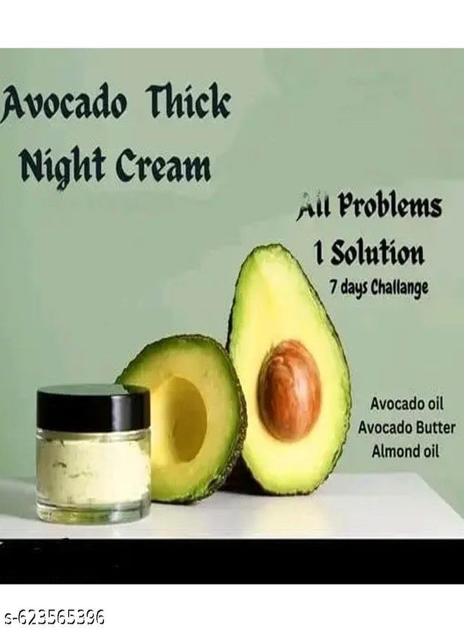 EDITH كريم الوجه الطبيعي بالأفوكادو، علاج تجميلي مرطب بمكونات طازجة - Image 5