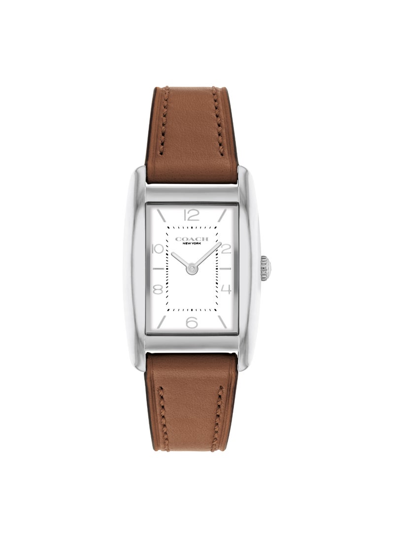 COACH Rectangle Analog Women's White Case Watch - 14504311 - Image 1