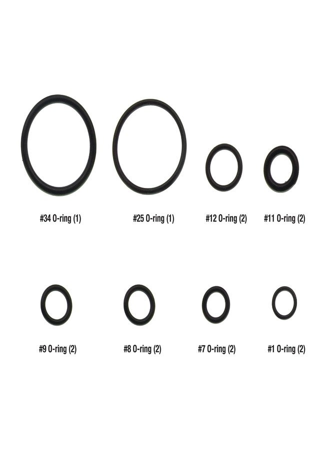 Danco 80788 O-Ring Assortment, 14-Piece, Pack of 1, Black, Count - Image 2