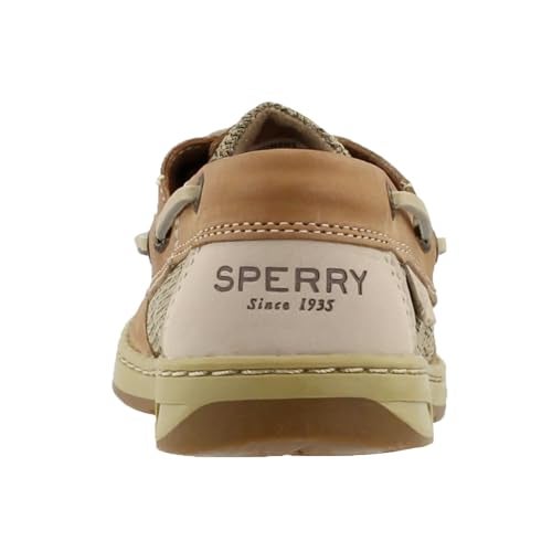 Sperry Top-Sider Women's Bluefish 2-Eye Boat Shoe,Linen/Oat,10 M - Image 4