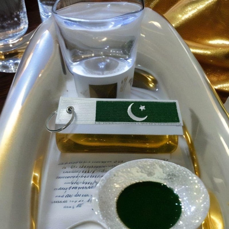 Mirfa Pakistan Flag Keychain Tag - Image 5