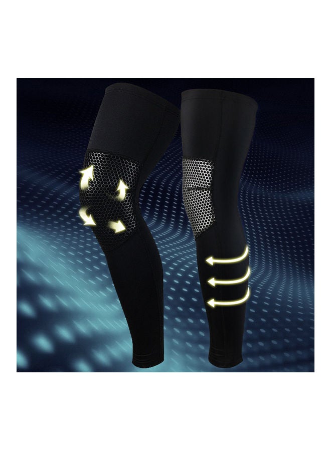 NIBEMINENT Breathable Knee Pad Outdoor Brace Sport Basketball Climbing Leg Protector 20 x 10 20cm  - Image 3