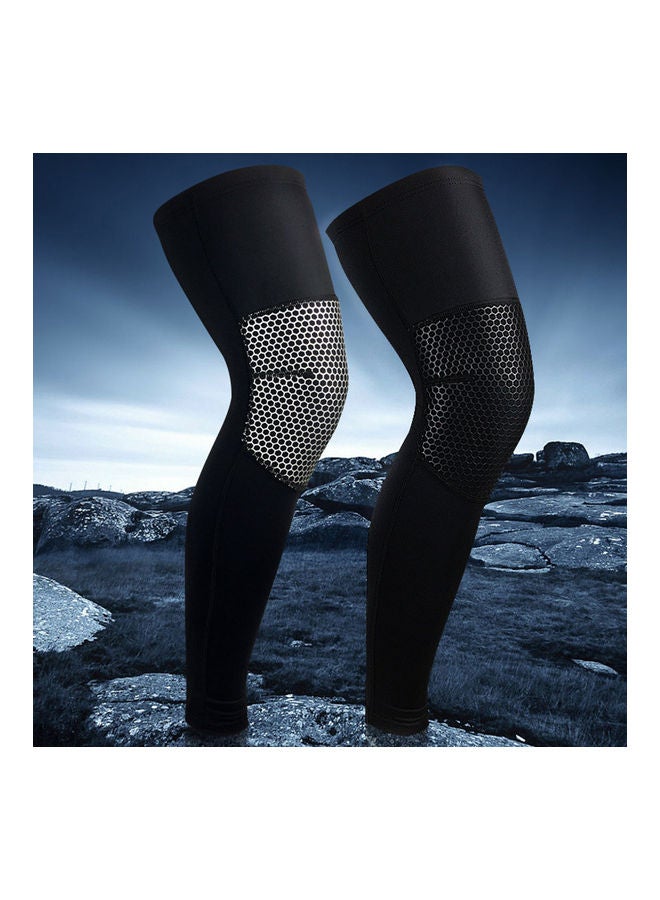 NIBEMINENT Breathable Knee Pad Outdoor Brace Sport Basketball Climbing Leg Protector 20 x 10 20cm  - Image 2