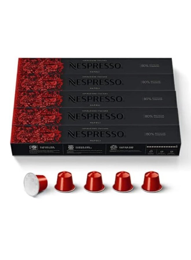 Nespresso Original Capsules - Ispirazione Napoli - 50 Capsules
