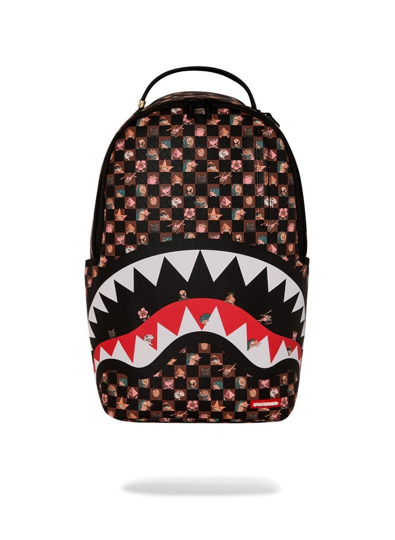 SPRAYGROUND حقيبة ظهر ريمكس شخصيات بيكينغ - Image 1
