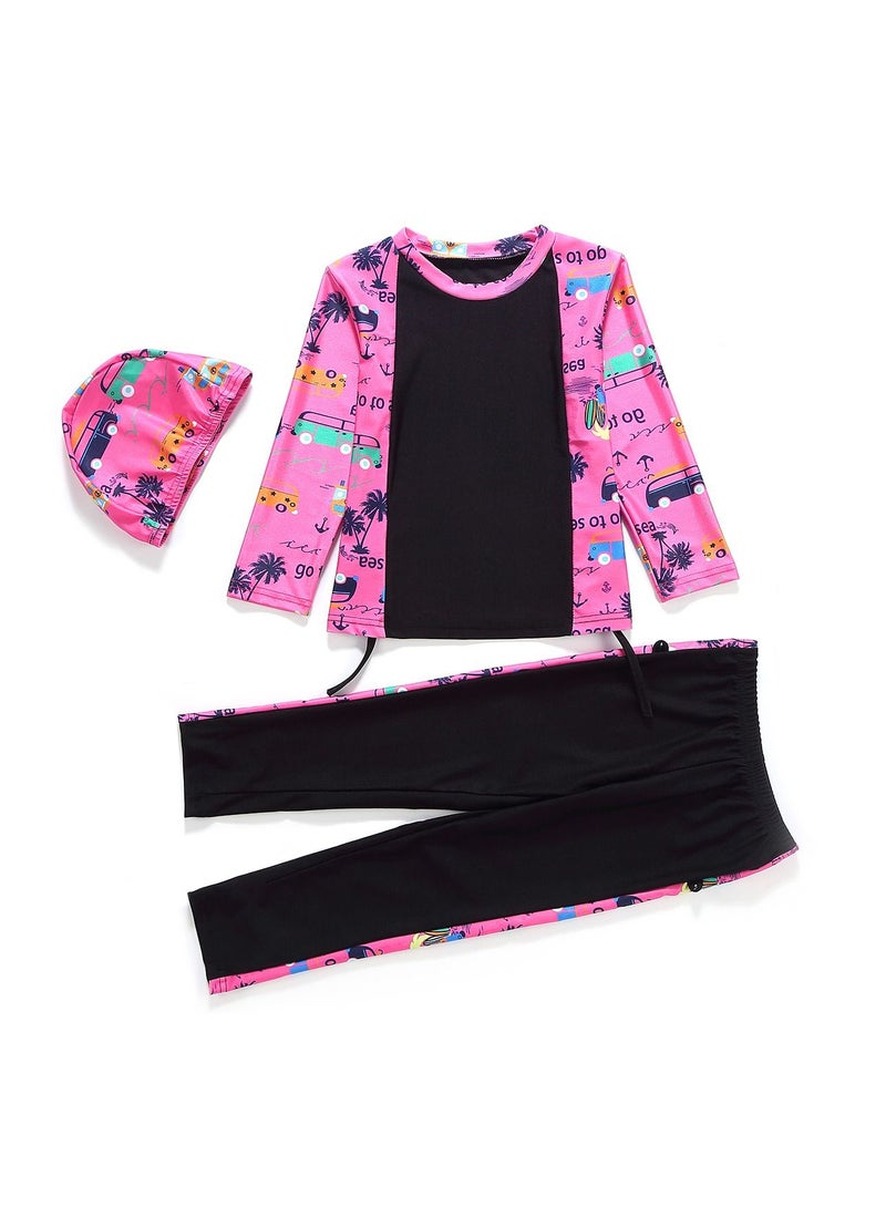 Loquat Girl Swimwear Long Sleeve and Long Trousers  - Image 5