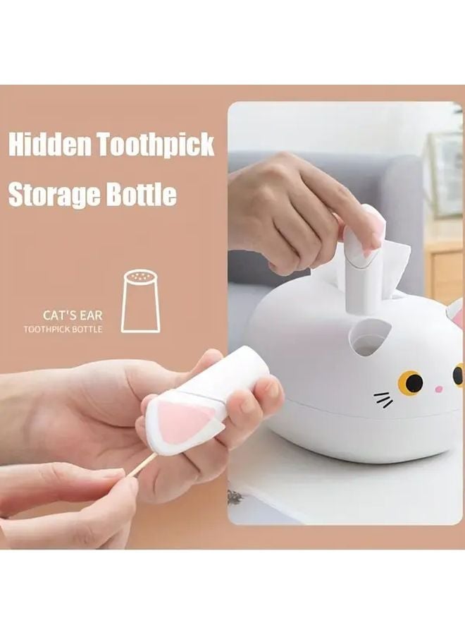 Black Cat Tissue Box Holder Home Decor Storage Organizer For Kitchen Living Room - Image 5